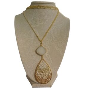 Chico's Gold rustic look Statement  wrist watch